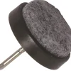 Filzgleiter mit Stift Ø 24 mm 8 Stück Schwarz* Stühle
