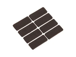 Filzgleiter Selbstklebend 16 mm x 44 mm 8 Stück Braun