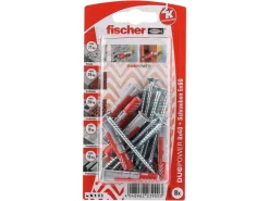 Fischer Dübel DuoPower Ø 8 mm x 40 mm S K 8 Stück mit Schraube
