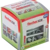 Fischer Dübel DuoPower Ø 10 mm x 50 mm S LD mit Sicherheitsschraube