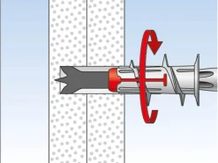 Fischer Gipskartondübel Duoblade K 10 Stück