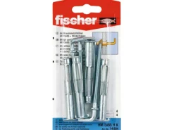 Fischer Hohlraum-Metalldübel HM 5 x 65 HK mit Winkelhaken mit Bund (4 ST)* Wandregale