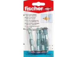Fischer Hohlraum-Metalldübel HM 5 x 52 SK mit Schraube (4 ST)* Wandregale