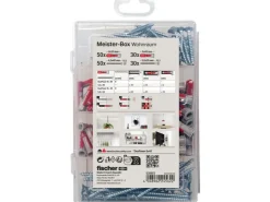 Fischer Meister-Box Wohnraum + Schrauben (160 Teile)