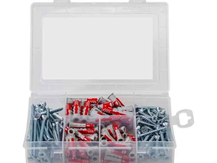 Fischer Meister-Box Wohnraum + Schrauben (160 Teile)