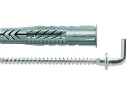 Fischer Universaldübel UX 6 x 35 WH K (mit Rand) mit Winkelhaken (4 ST)* TV-Wände