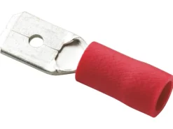Flachsteckhülse 0,5 mm² - 1,5 mm² vollisoliert* Leitern