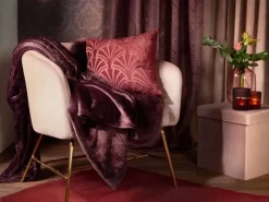 Fleece-Decke Blush Bordeaux 150 cm x 200 cm