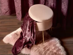 Fleece-Decke Blush Bordeaux 150 cm x 200 cm