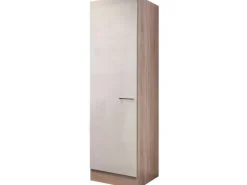 Flex-Well Exclusiv Geschirrschrank Orlando 50cm Kaschmir Glanz-Sonoma Eiche* Schränke