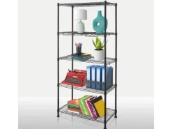 Floordirekt Gitterregal Taranaki Metallregal Entnehmbare Ablagen 75 x 40 x 170 cm* Metallregale