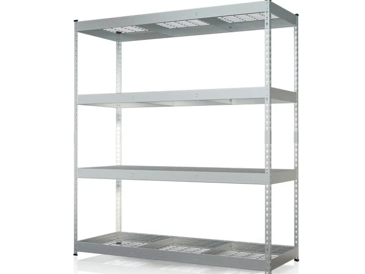 Floordirekt Schwerlastregal Yukon Rivet 4 Böden 180 x 160 x 60 cm* Metallregale|Schwerlastregal