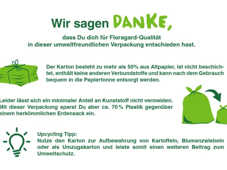 Floragard Pinienrinde fein 2 - 8 mm in der Box 60 l