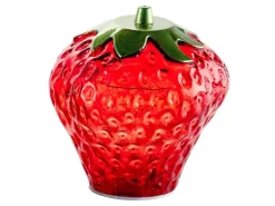 FlowerPower Deko Erdbeere Fresa mit LED 12,5 cm x 13 cm Rot* Dekorative Figuren