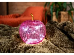 FlowerPower Deko-Apfel Pomo mit LED Ø 16,5 cm x 20,5 cm