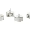FlowerPower LED Teelichter Riga 4er Set sanft flackernd* Kerzen