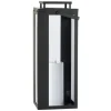 FlowerPower LED-Laterne Lucido Outdoor 48,5 cm x 18 cm x 18 cm Schwarz* Laternen