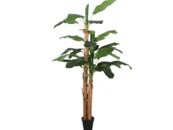 furnicato Bananenbaum Künstlich 18 Blätter 150 cm Grün* Kunstpflanzen