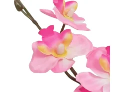 furnicato Künstliche Orchidee mit Topf 30 cm Rosa* Kunstpflanzen