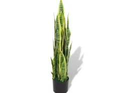 furnicato Künstliche Sansevieria Bogenhanf mit Topf 90 cm Grün* Kunstpflanzen
