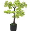 furnicato Künstlicher Bonsai Zypresse mit Topf 60 cm Grün* Kunstpflanzen