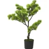 furnicato Künstlicher Bonsai Pinus mit Topf 60 cm Grün* Kunstpflanzen