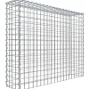Gabiona Gabione-Anbaukorb Typ 3 80 x 100 x 20 cm Maschenw 5 x 5 cm* Sitzbänke