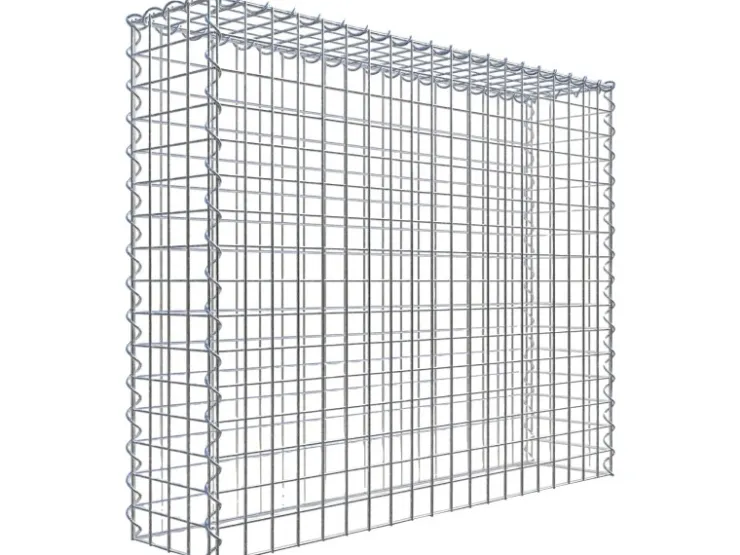 Gabiona Gabione-Anbaukorb Typ 3 80 x 100 x 20 cm Maschenw 5 x 5 cm* Sitzbänke