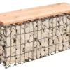 Bellissa Gabionen-Gartenbank 100 cm x 46 cm x 30 cm* Sitzbänke