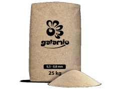 Galamio Quarzsand 0,2 - 2,0 mm 25kg x 12 Sack 300kg Palette* Terraristik