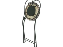 Garden Pleasure Balkon-Set Mosaik Amarillo 3-teilig Braun