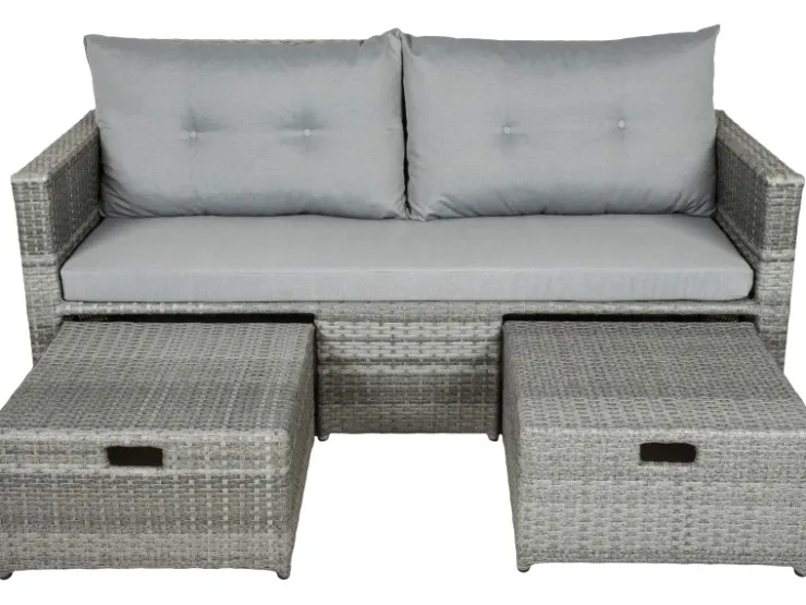 Garden Pleasure Lounge-Sofa Malta 180 cm x 86 cm x 76 cm* Sofas