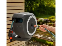 Gardena Wand-Schlauchbox RollUp M mit 20 m Gartenschlauch* Aufbewahrung
