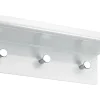 Hettich Garderobe mit Ablage Metall Weiss 3 Haken* Garderoben