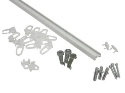 Gardinia Aluminiumschiene Weiß 120 cm* Vorhänge|Gardinen