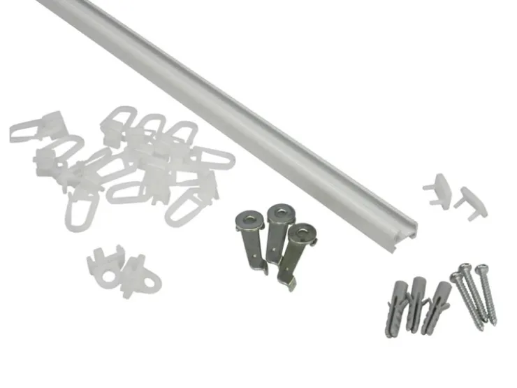 Gardinia Aluminiumschiene Weiß 120 cm* Vorhänge|Gardinen