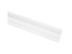 Gardinia Aluminium-Vorhangschiene 3-läufig Weiß 200 cm