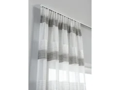 Gardinia Aluminium-Vorhangschienen-Set Luna 1-läufig Weiß 230 cm