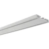 Gardinia Aluminium-Vorhangschiene 2-läufig Weiß 200 cm* Gardinenschienen