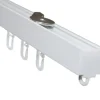 Gardinia Aluminium-Vorhangschienen-Set Luna 1-läufig Weiß 160 cm* Gardinenschienen