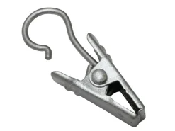 Gardinia Clipshaken Silber-Matt 10-er Pack* Vorhänge|Gardinen