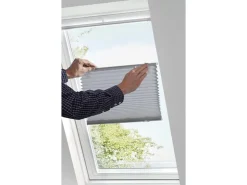 Gardinia Dachfenster-Plissee mit Saugnäpfe 95,3 cm x 100 cm* Raffrollos|Plissees
