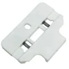 Gardinia Deckenclip für Flächenvorhangschiene 3-läufig Weiß 2-er Pack
