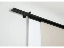 Gardinia Deckenclip für Flächenvorhangschiene 3-läufig Weiß 2-er Pack