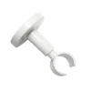 Gardinia Deckenträger Chicago für Ø 20 mm Weiß 6 cm