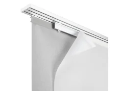 Gardinia Deckenträger für Flächenvorhangschiene 3-läufig Silber 2-er Pack