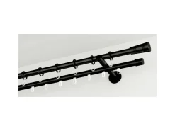 Gardinia Doppel-Kombiträger Chicago für Ø 20 mm offen 8 cm / 6 cm* Vorhänge|Seilspanngarnituren