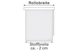 Gardinia Doppelrollo 100 cm x 160 cm Weiß* Raffrollos