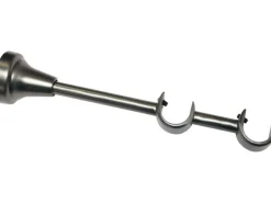 Gardinia Doppelträger Europa offen für Ø 19 mm Silber-antik* Seilspanngarnituren|Vorhänge