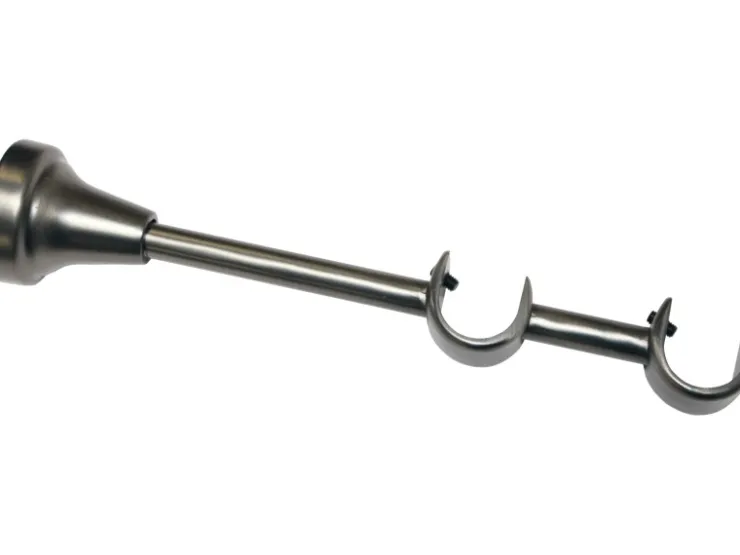 Gardinia Doppelträger Europa offen für Ø 19 mm Silber-antik* Seilspanngarnituren|Vorhänge